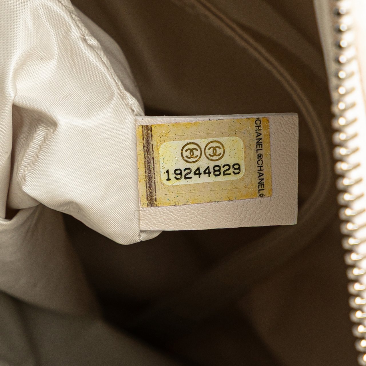 Chanel Nylon Tweed Printed Coco Cocoon Tote Divers