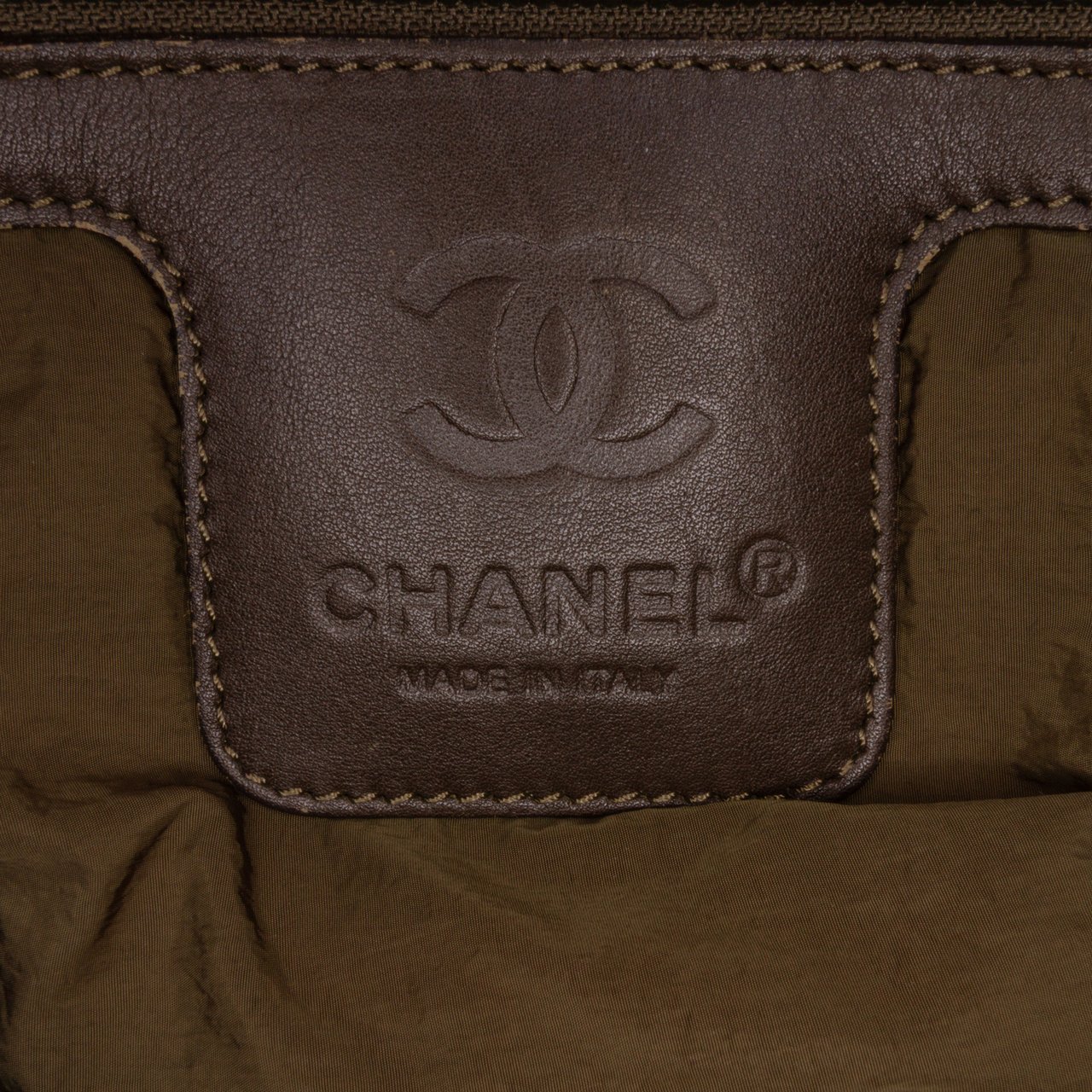 Chanel Small Quilted Nylon Coco Cocoon Tote Rood