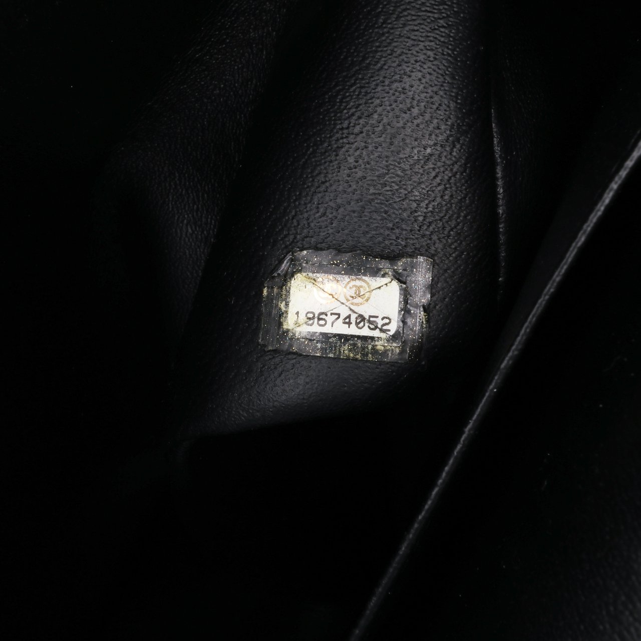 Chanel Jumbo Classic Patent Double Flap Zwart