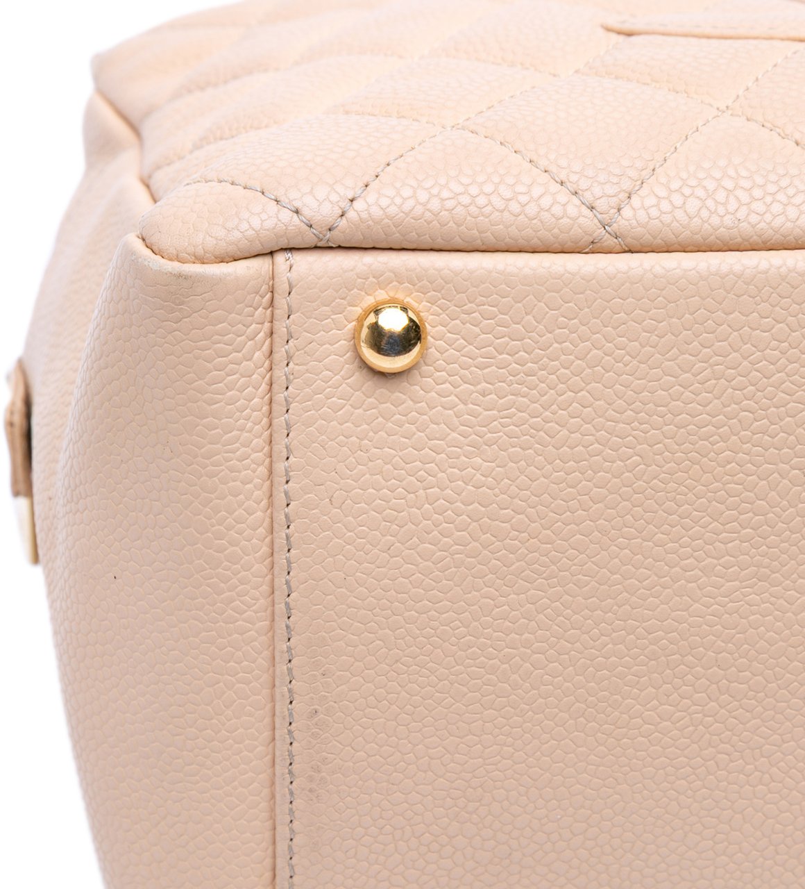 Chanel Petite Caviar Timeless Tote Bruin