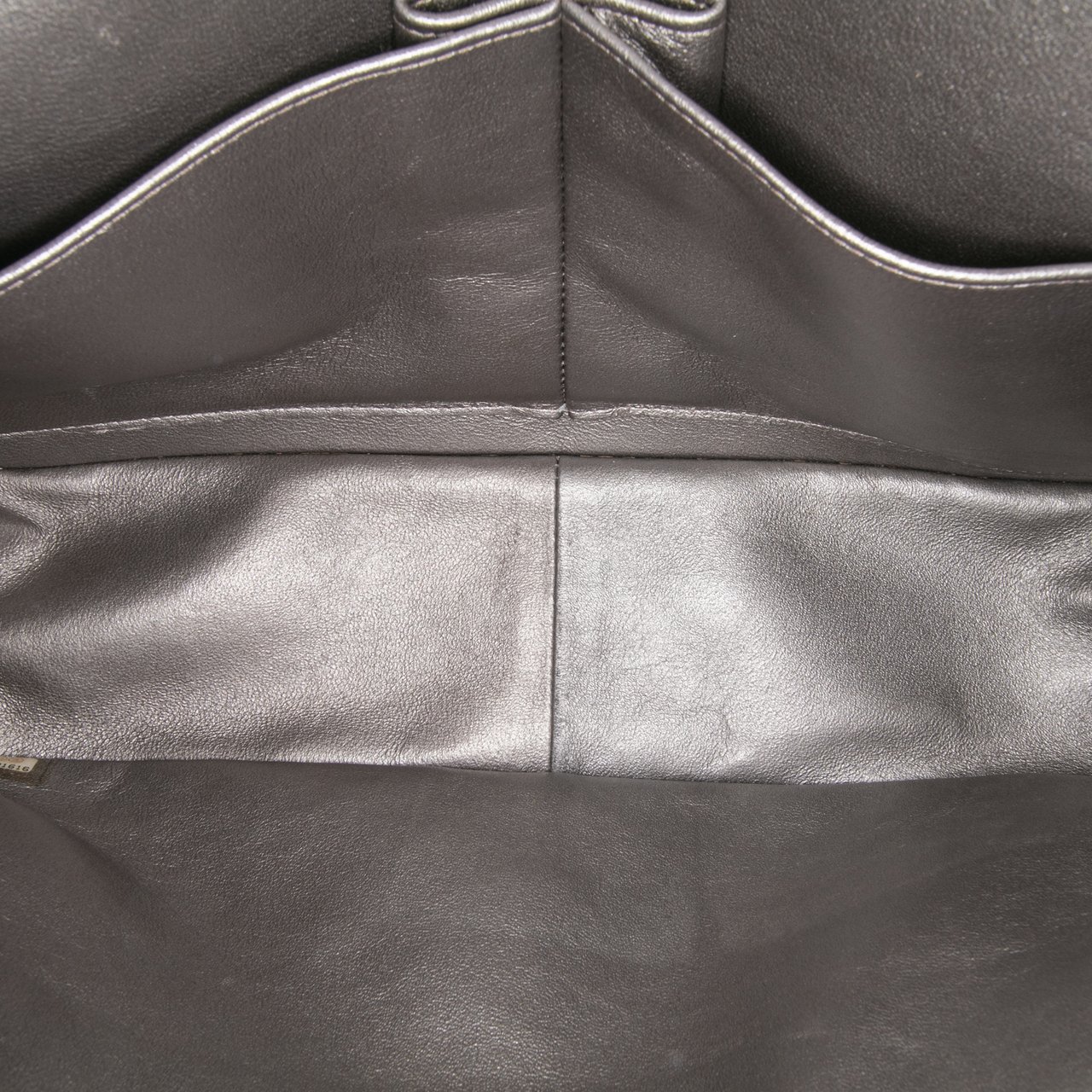 Chanel Jumbo Classic Lambskin Double Flap Grijs