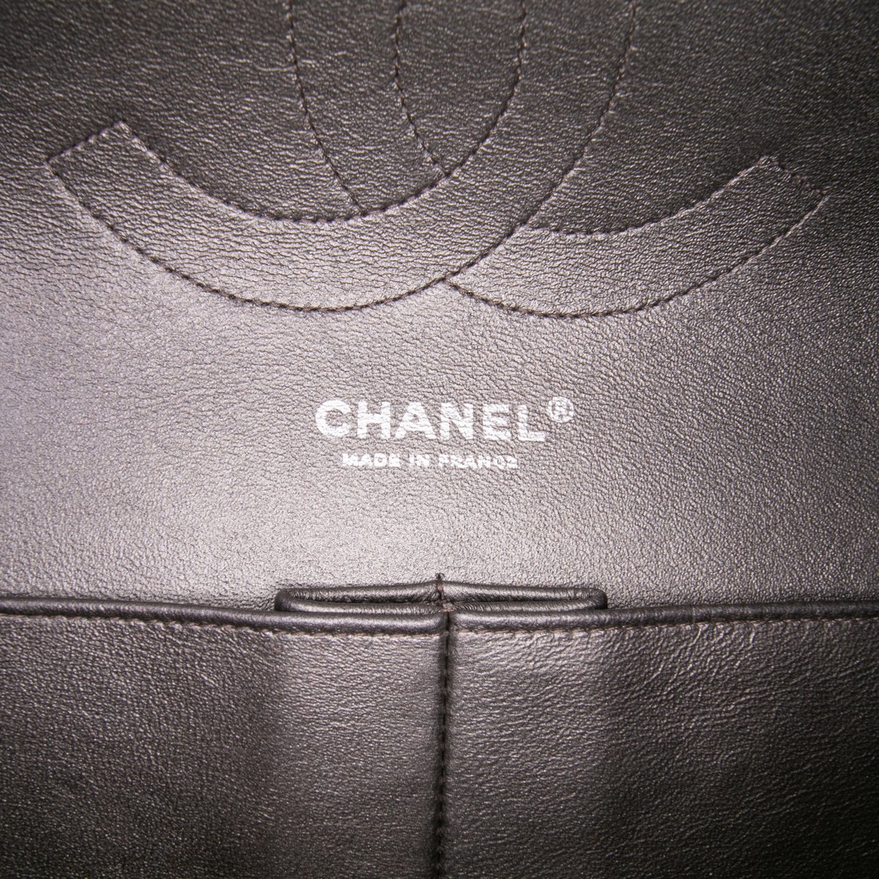 Chanel Jumbo Classic Lambskin Double Flap Grijs