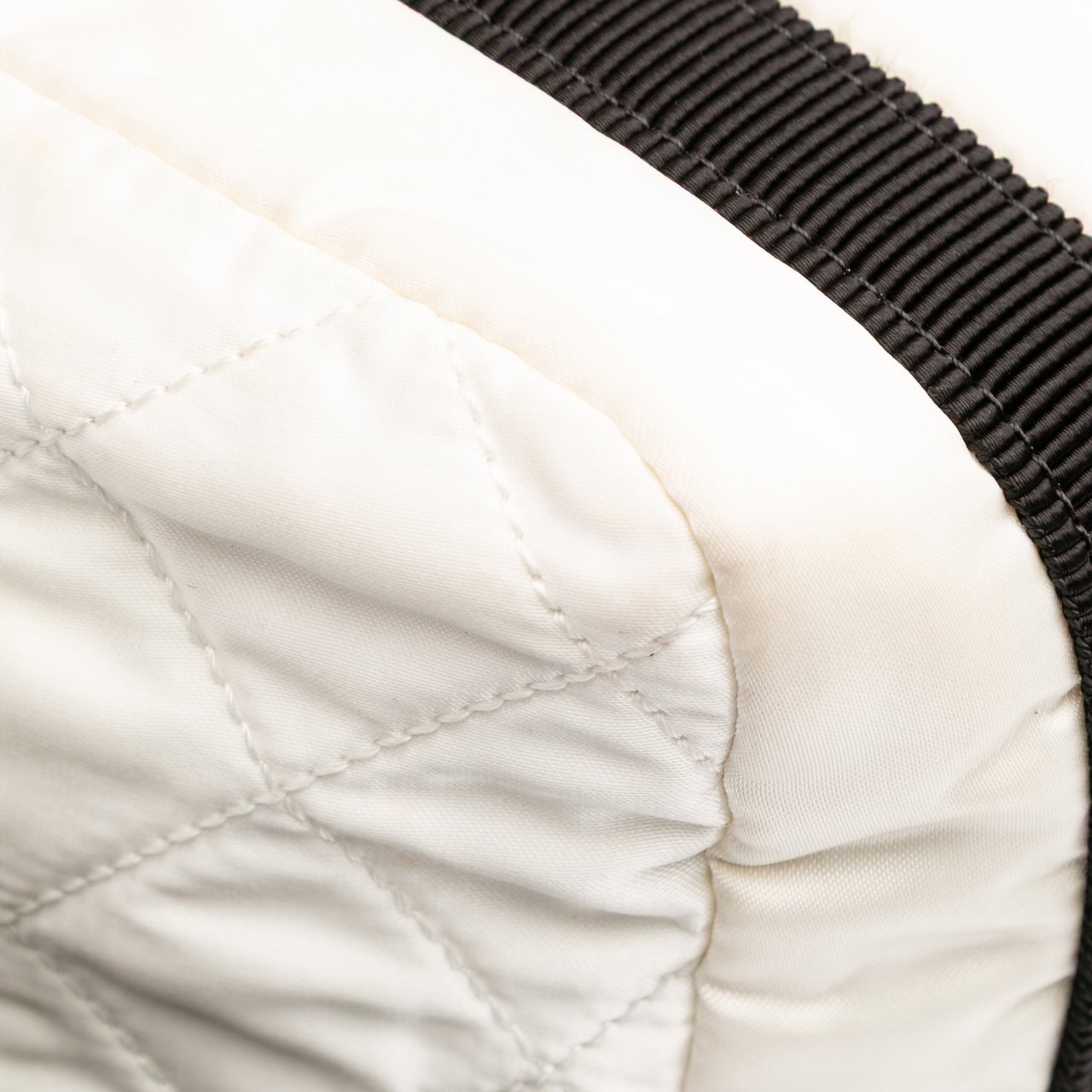 Chanel Bicolor Tweed and Nylon Astronaut Essentials Flap Zwart
