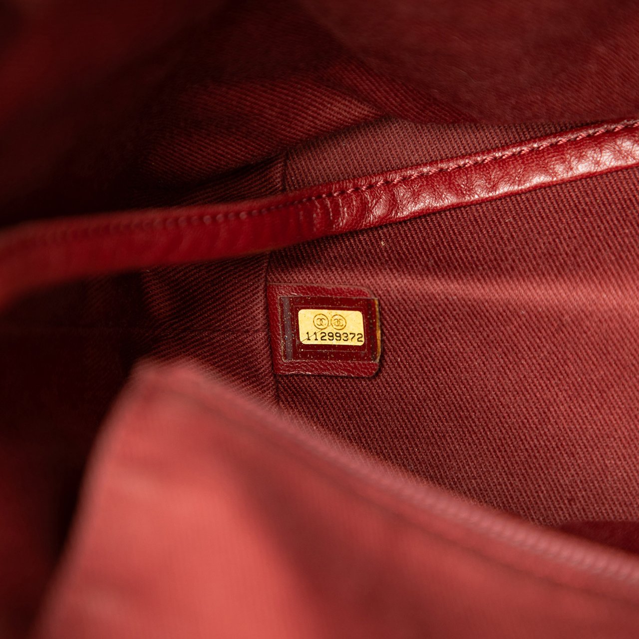 Chanel Large Aged Calfskin Cotton Club Tote Goud