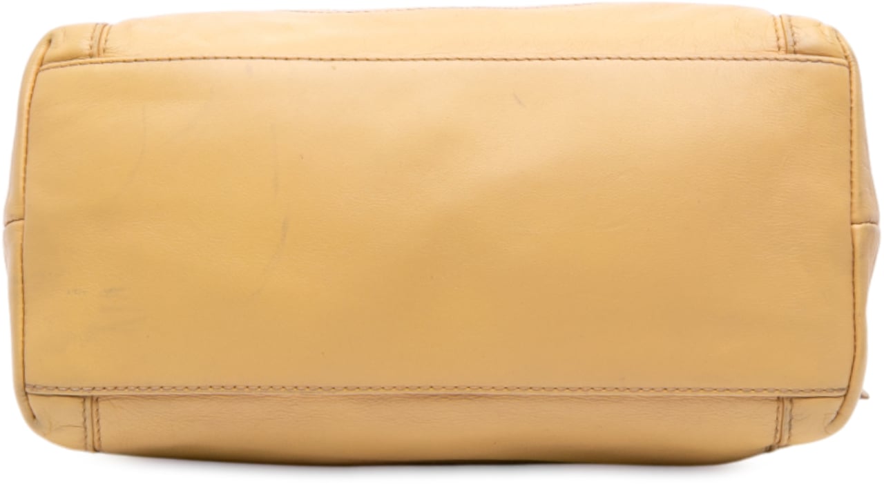 Chanel Lambskin CC Tassel Shoulder Bag Bruin