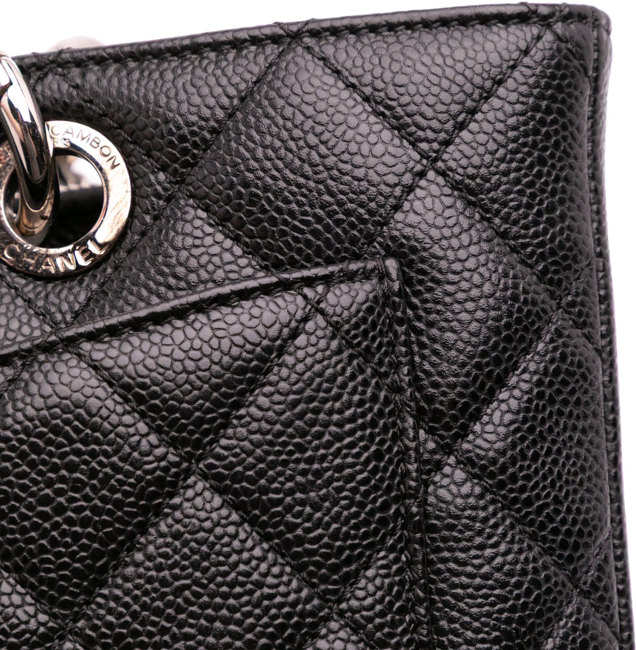 Chanel Caviar Grand Shopping Tote Zwart