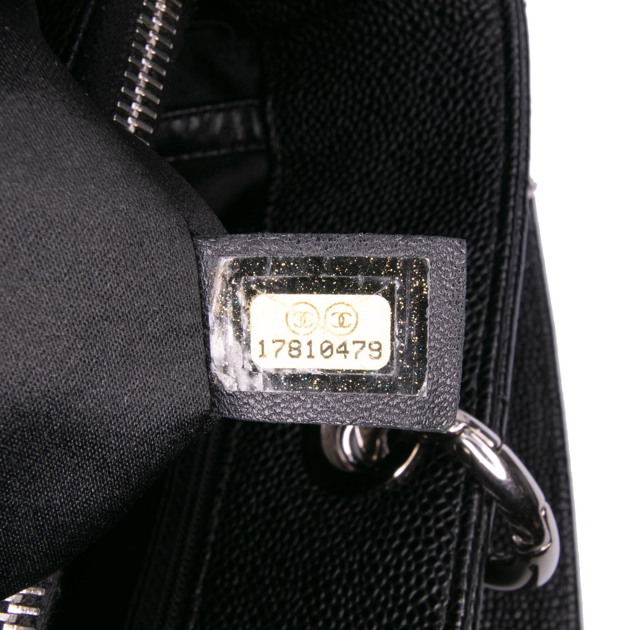 Chanel Caviar Grand Shopping Tote Zwart
