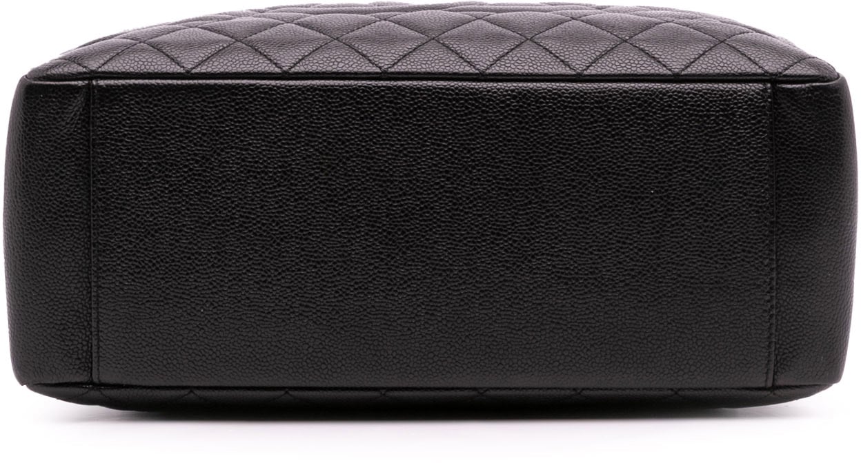 Chanel Caviar Grand Shopping Tote Zwart