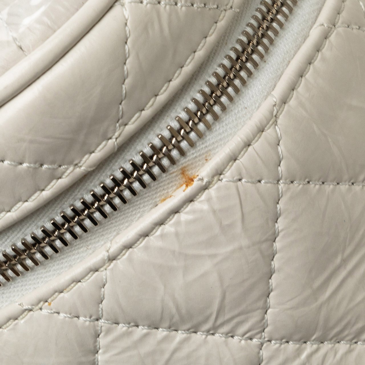 Chanel Quilted Lambskin and PVC Aquarium Backpack Wit