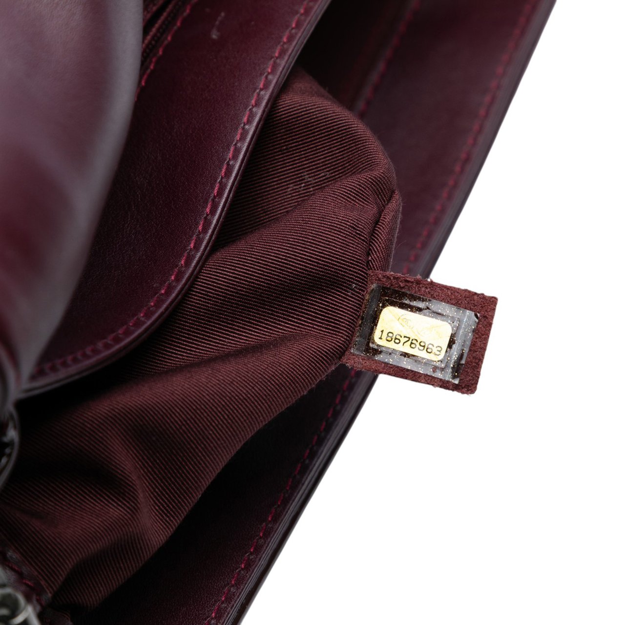 Chanel Medium Patent Boy Reverso Flap Rood