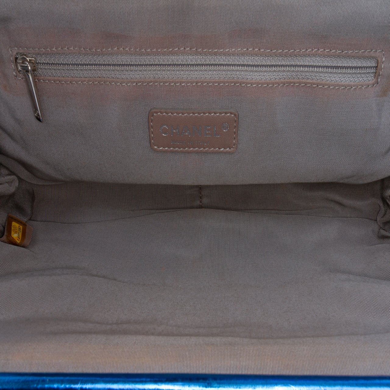 Chanel Multicolor Quilted Metallic Calfskin Modern Chain Flap Frame Bag Divers