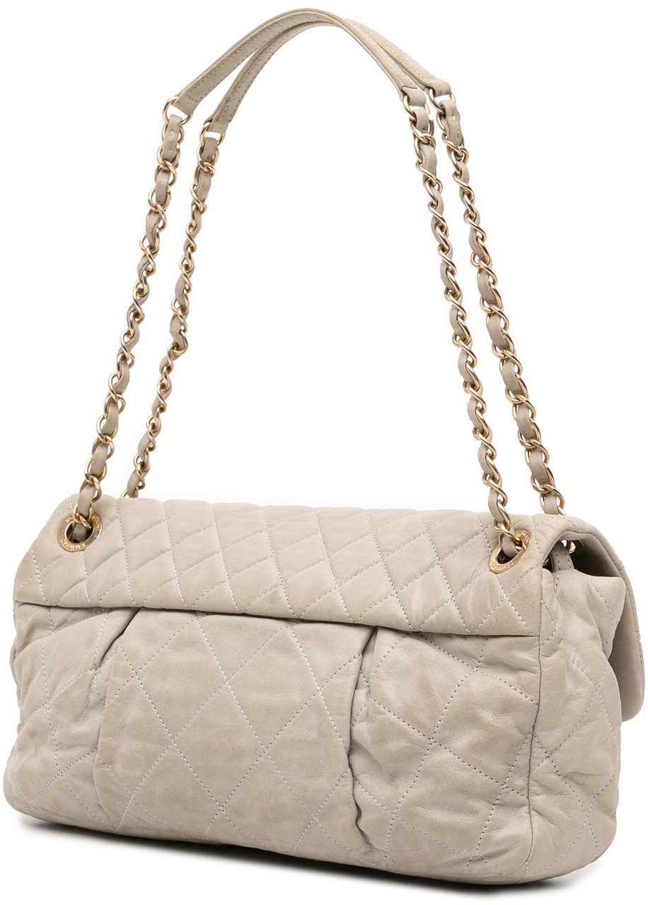 Chanel Quilted Calfskin Chic Quilt Flap Bruin
