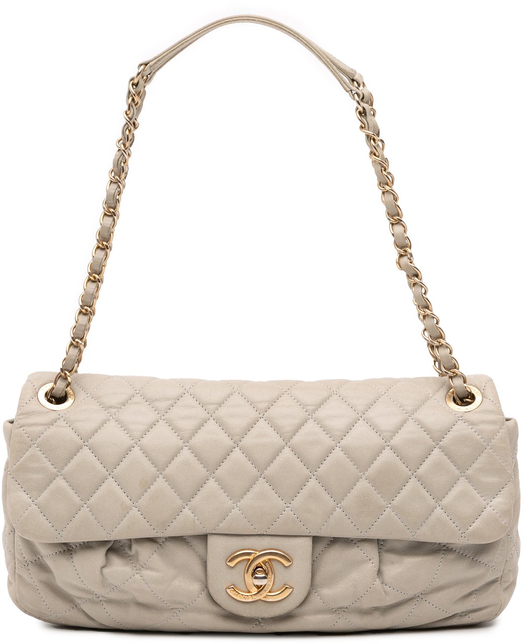 Chanel Quilted Calfskin Chic Quilt Flap Bruin