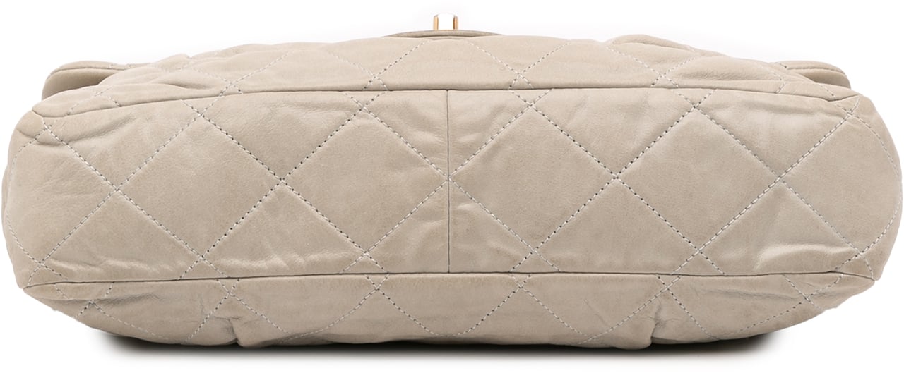 Chanel Quilted Calfskin Chic Quilt Flap Bruin