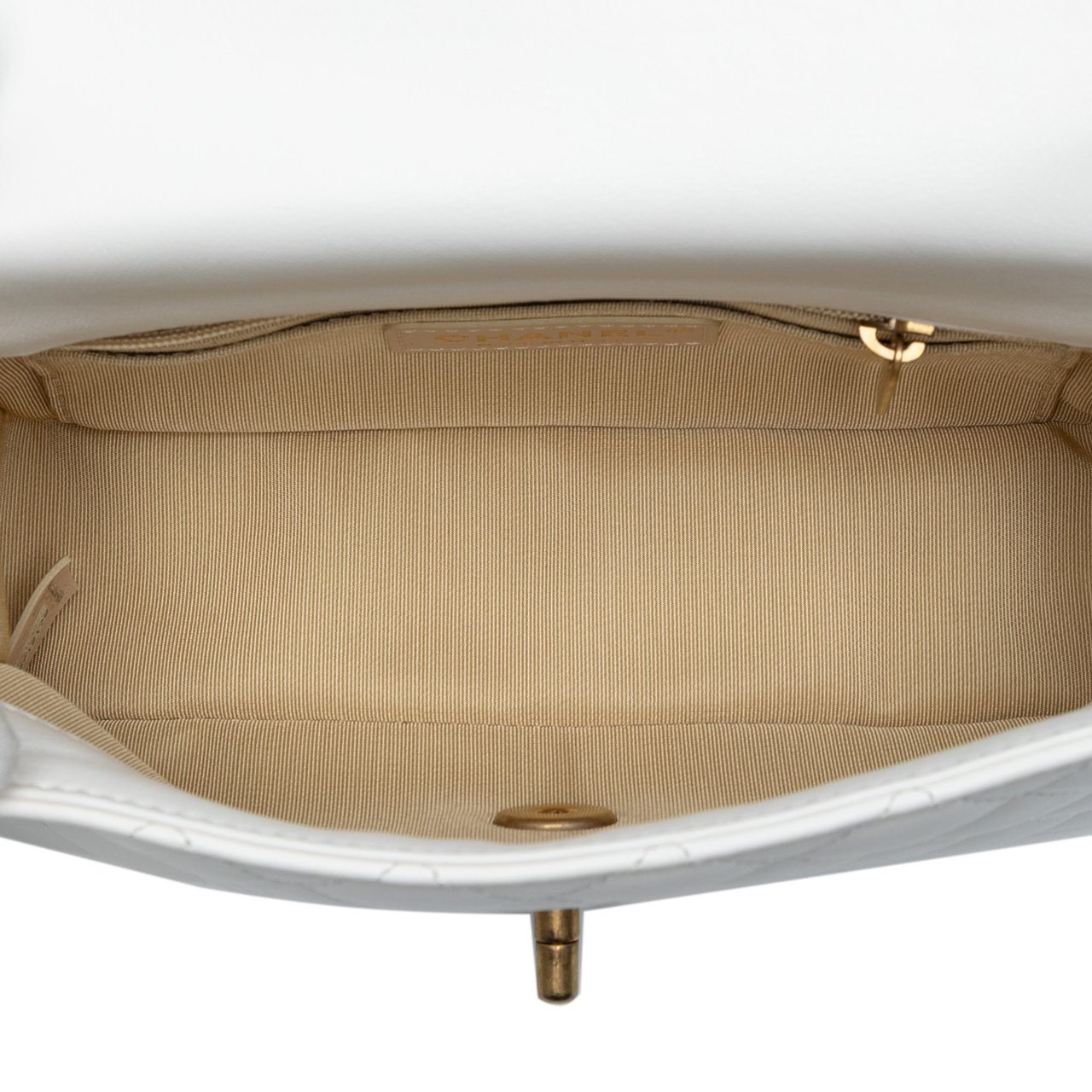 Chanel Mini Rectangular Classic Lambskin Romance Single Flap Wit