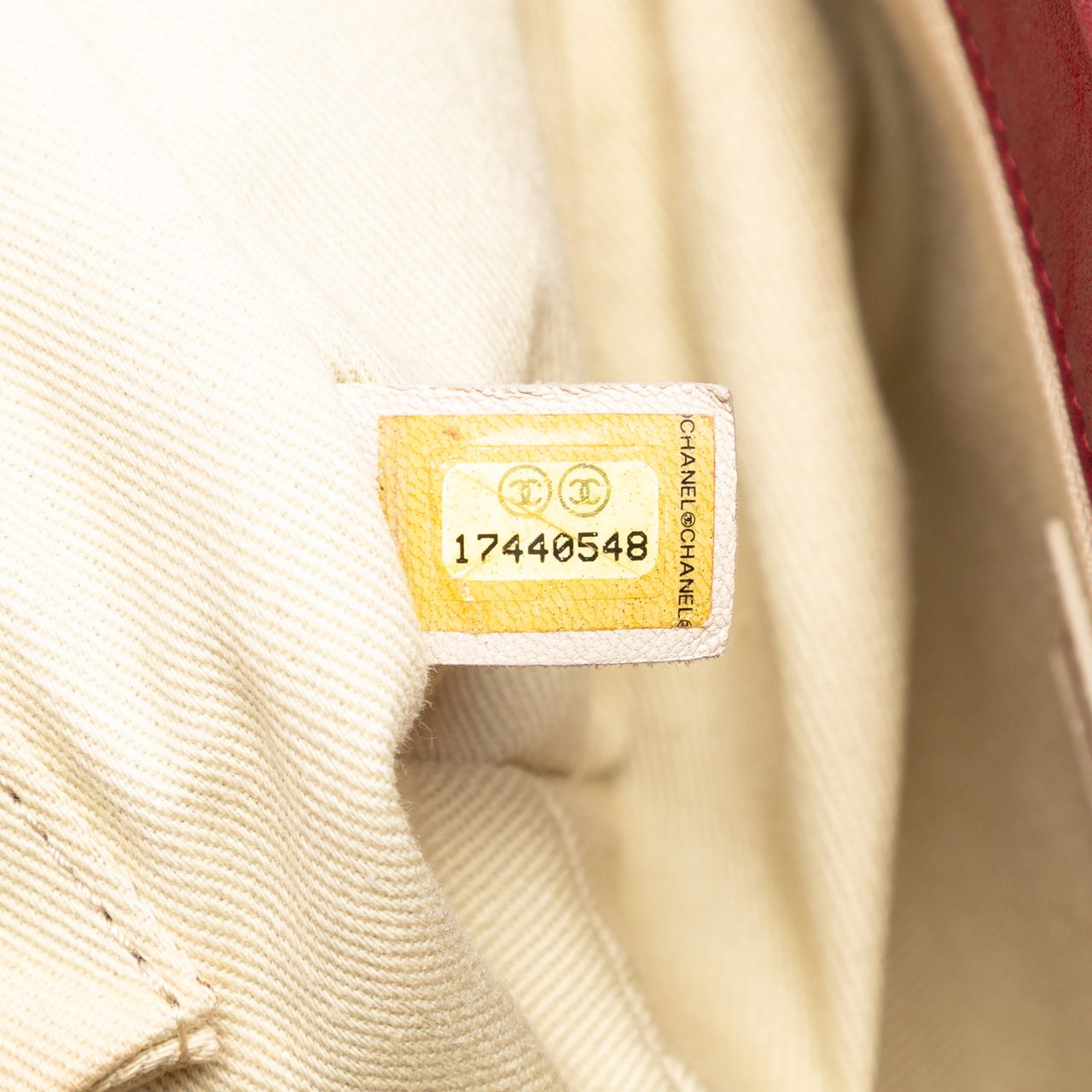 Chanel Large Aged Calfskin Chic Quilt Flap Rood