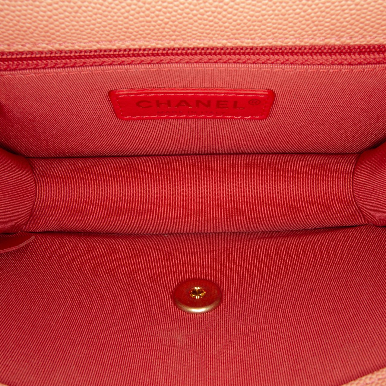 Chanel Caviar Sunset On The Sea Flap Belt Bag Roze