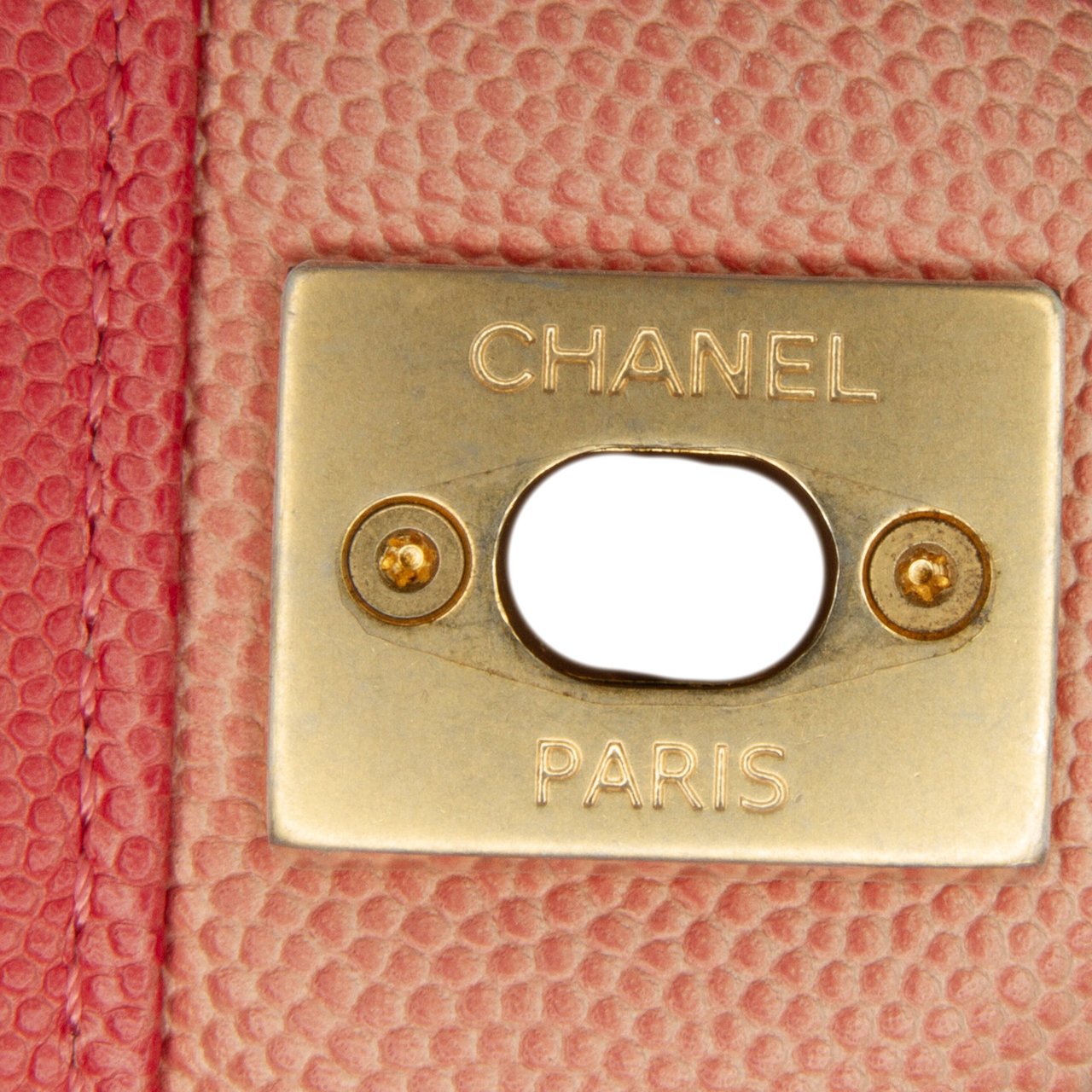 Chanel Caviar Sunset On The Sea Flap Belt Bag Roze
