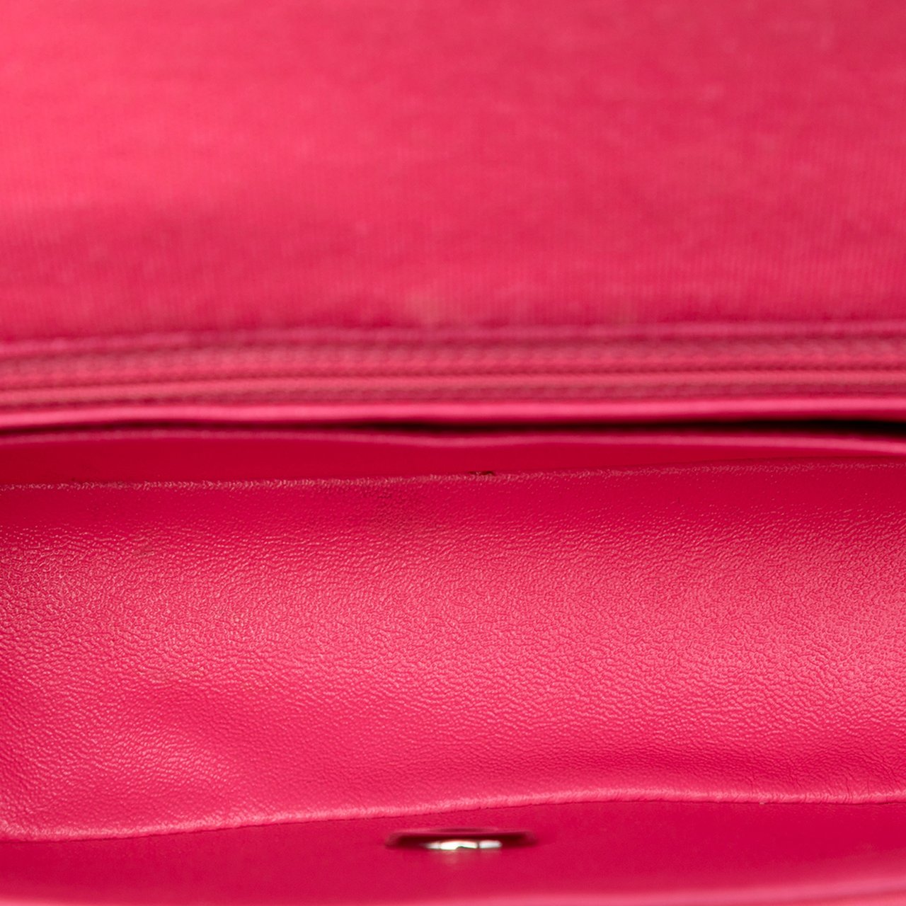 Chanel Mini Rectangular Classic Jersey Single Flap Roze