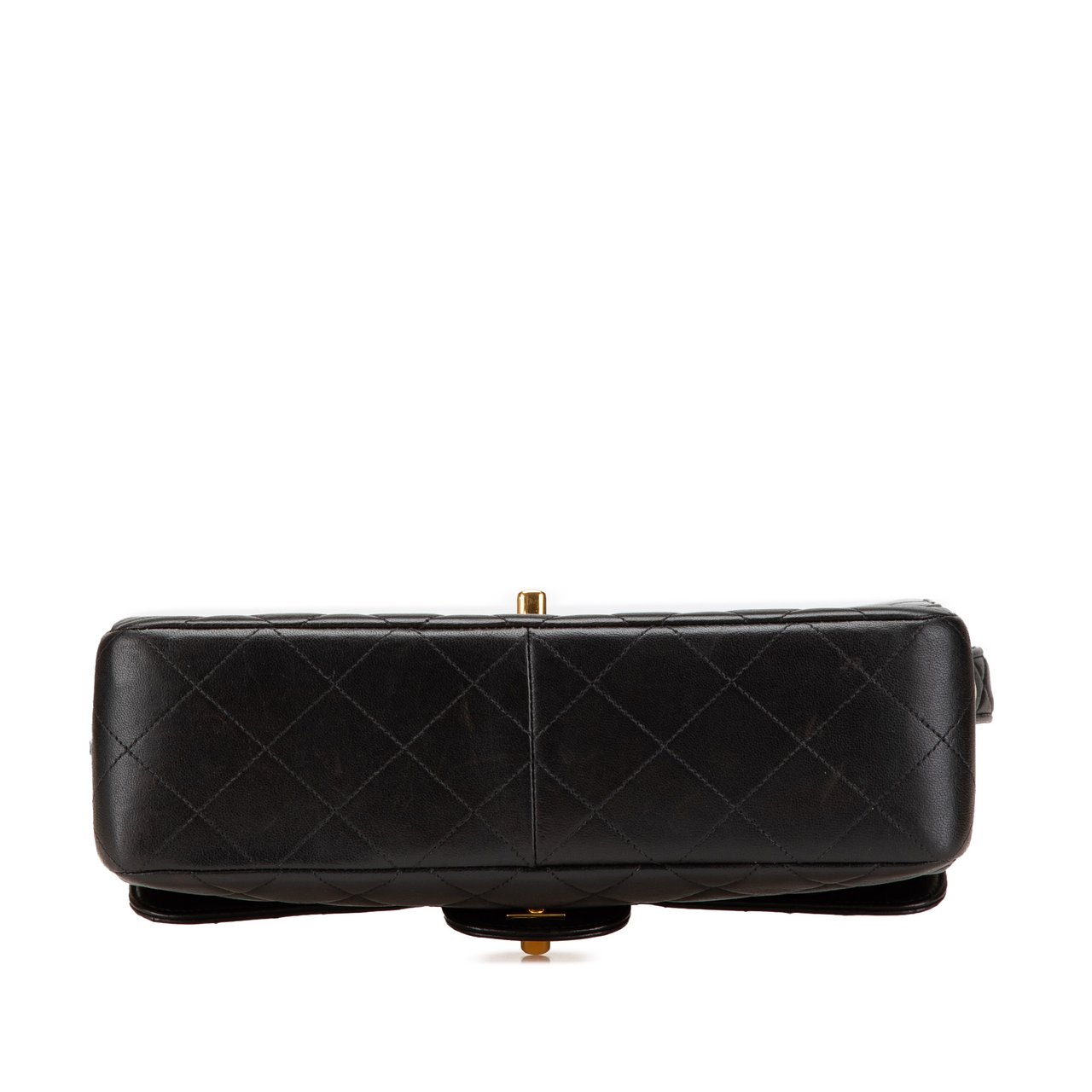 Chanel Quilted Lambskin Double Sided Flap Zwart