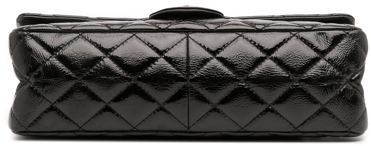 Chanel Reissue 2.55 Patent Double Flap 226 Zwart