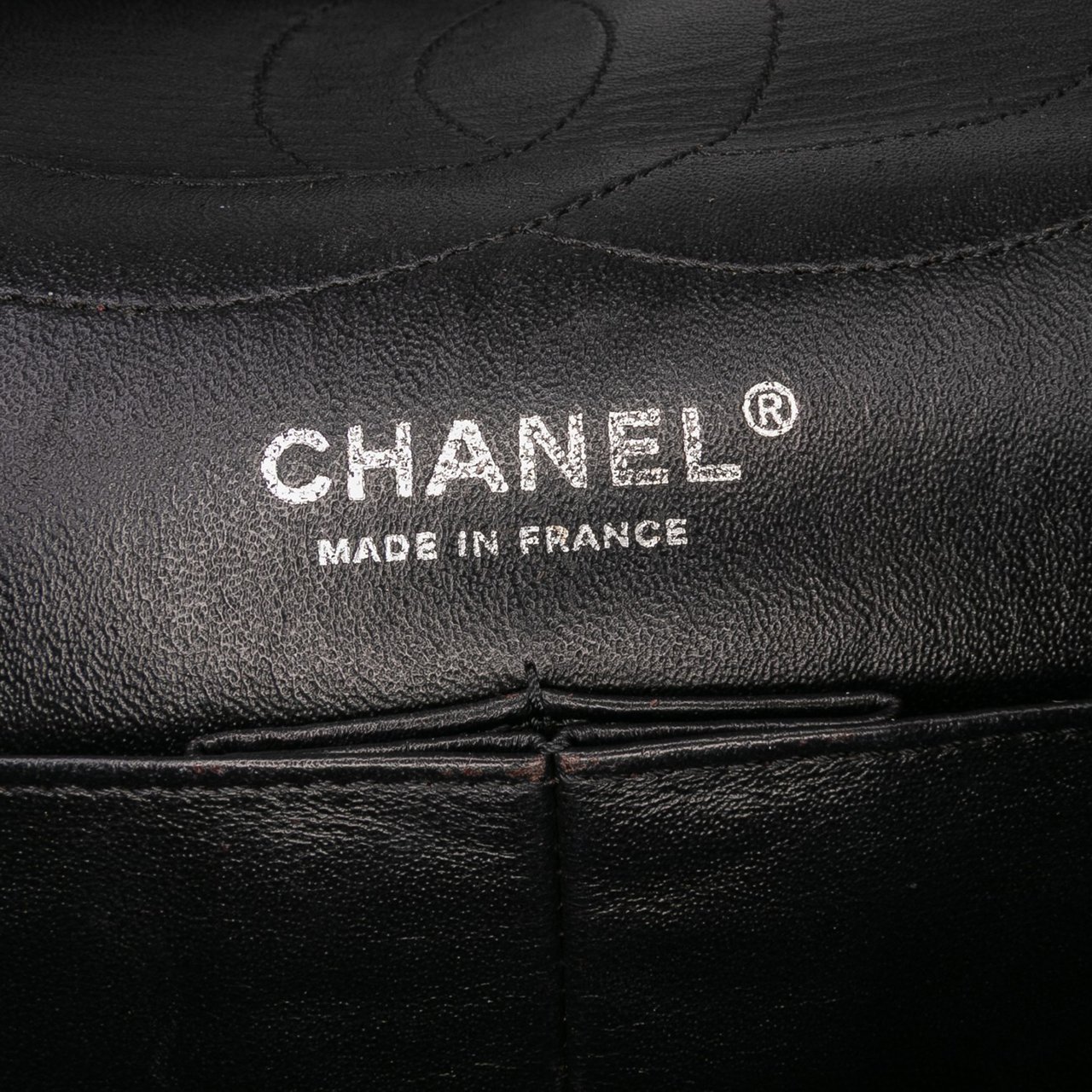 Chanel Reissue 2.55 Patent Double Flap 226 Zwart