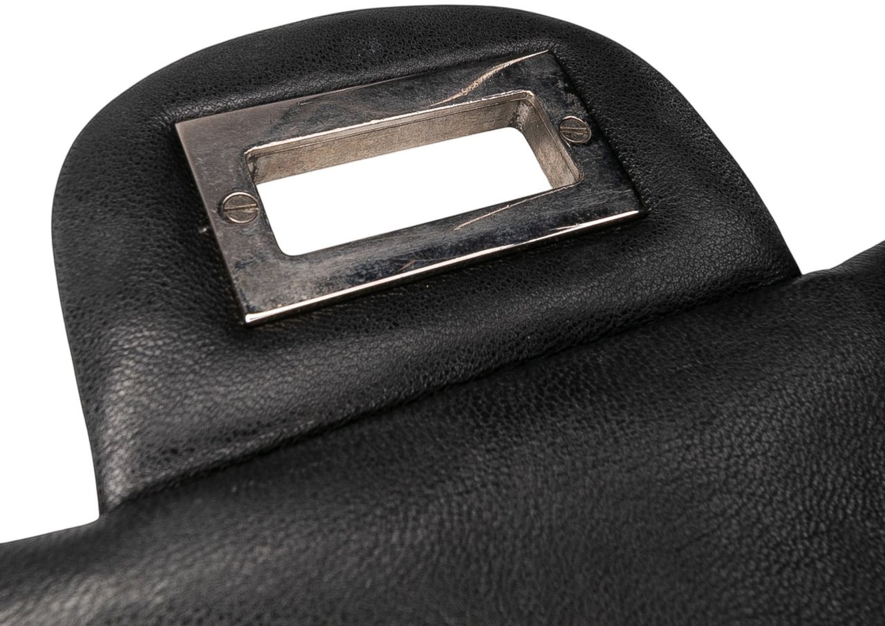 Chanel Reissue 2.55 Patent Double Flap 226 Zwart