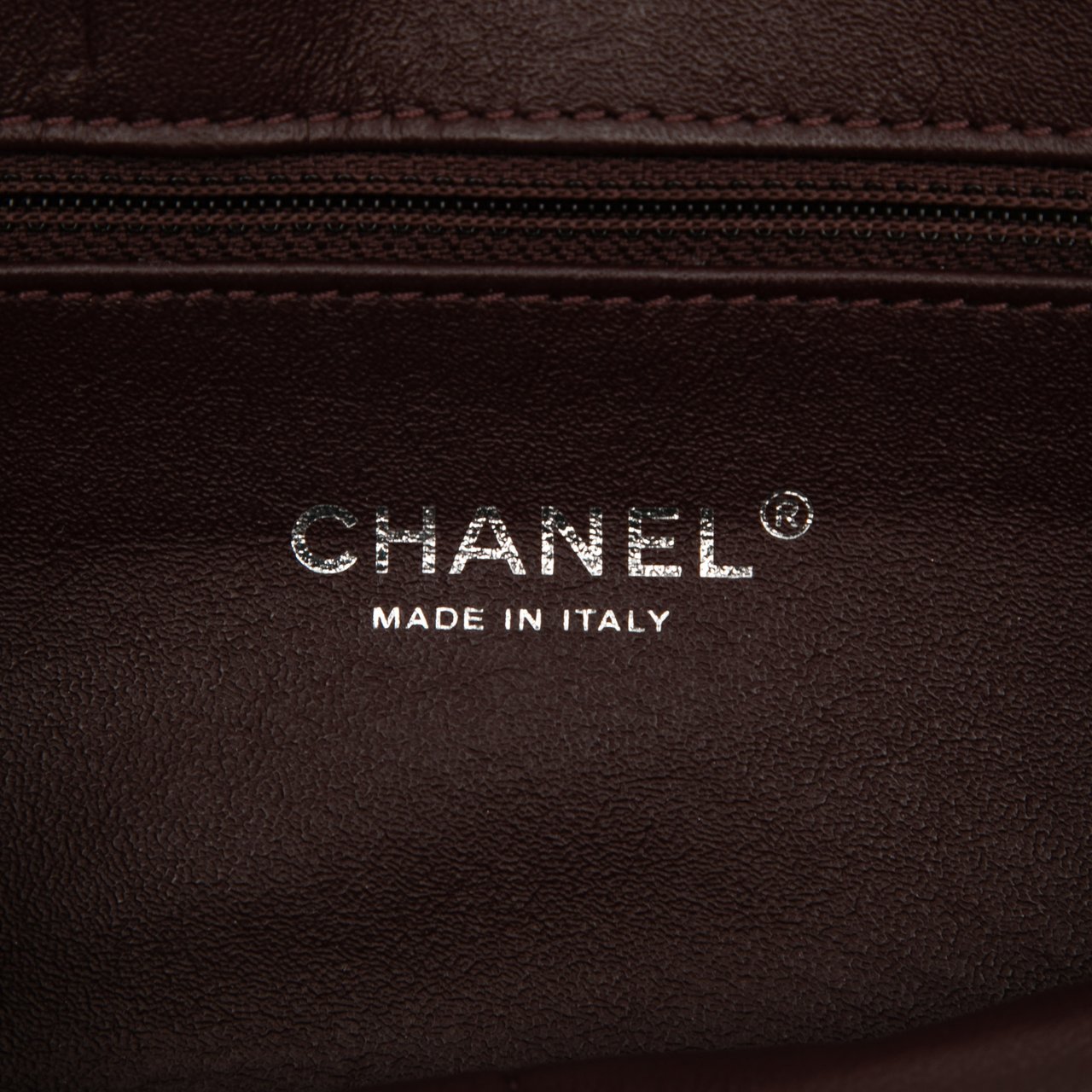 Chanel Large CC Quilted Lambskin and Shearling Single Flap Zwart