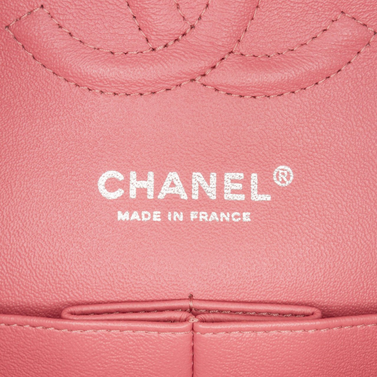 Chanel Medium Classic Lambskin Double Flap Roze