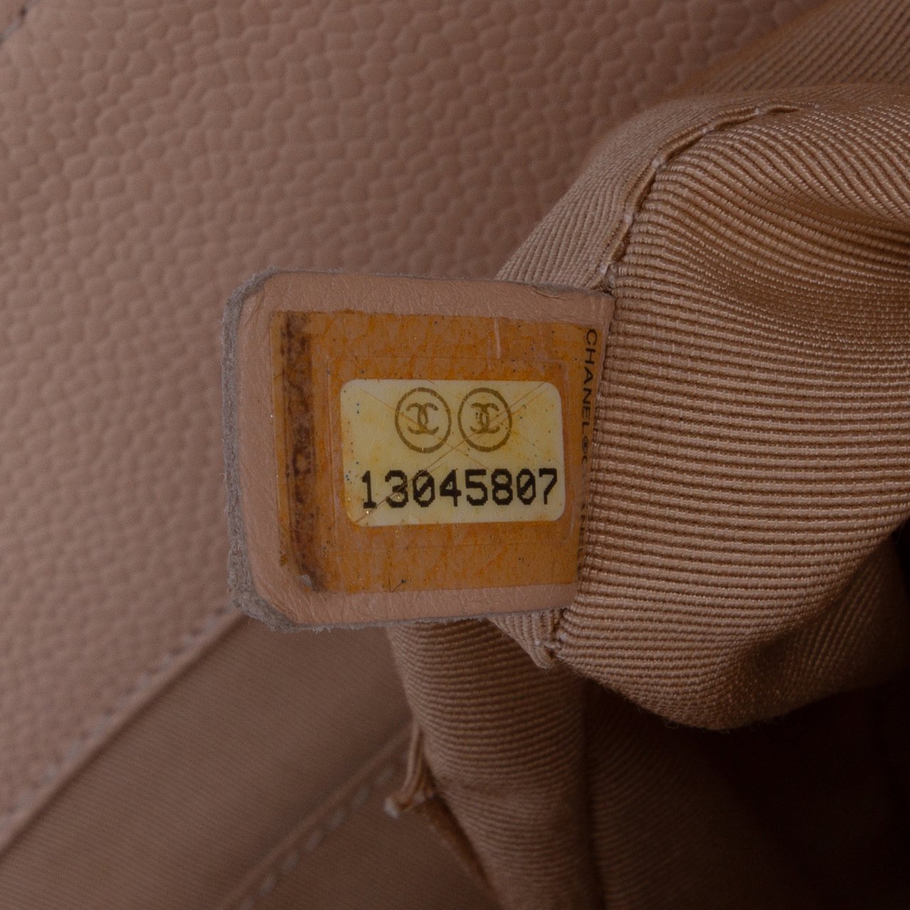 Chanel Caviar Grand Shopping Tote Bruin