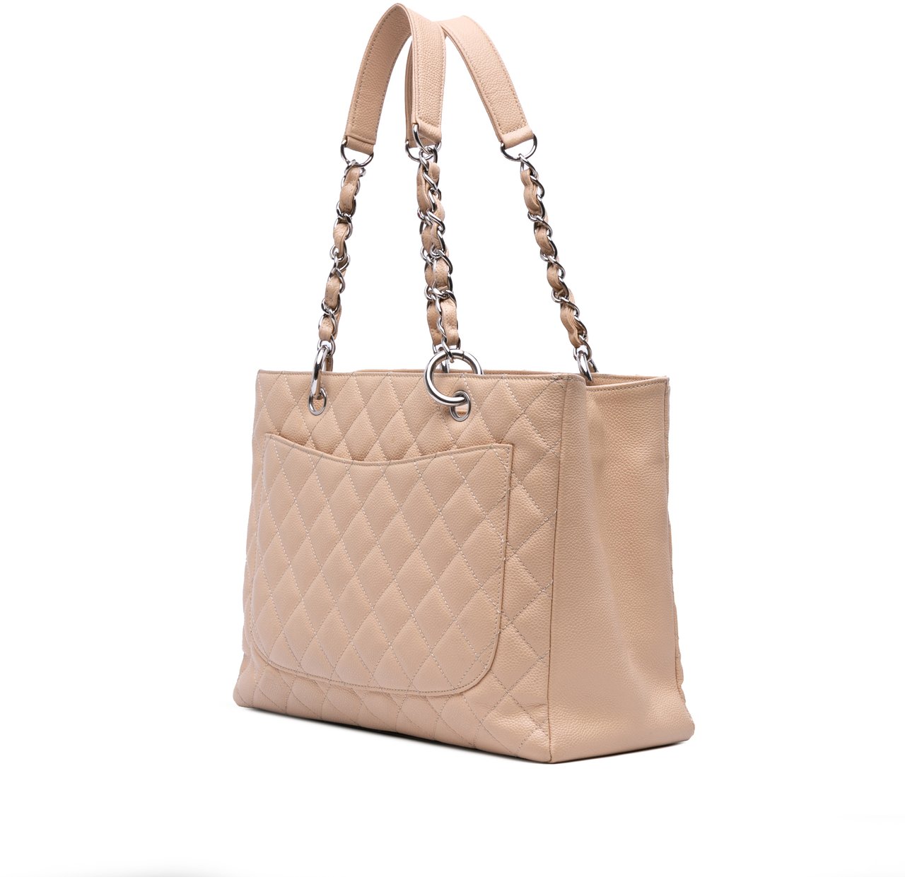 Chanel Caviar Grand Shopping Tote Bruin