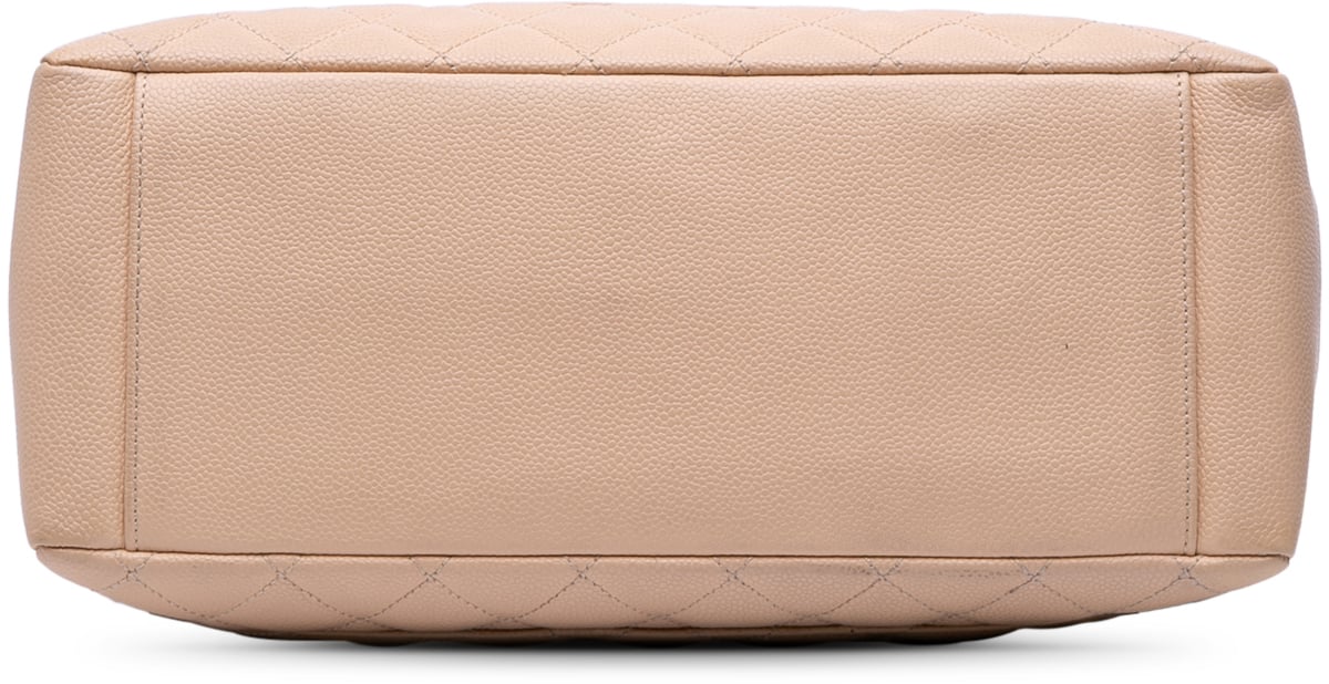 Chanel Caviar Grand Shopping Tote Bruin