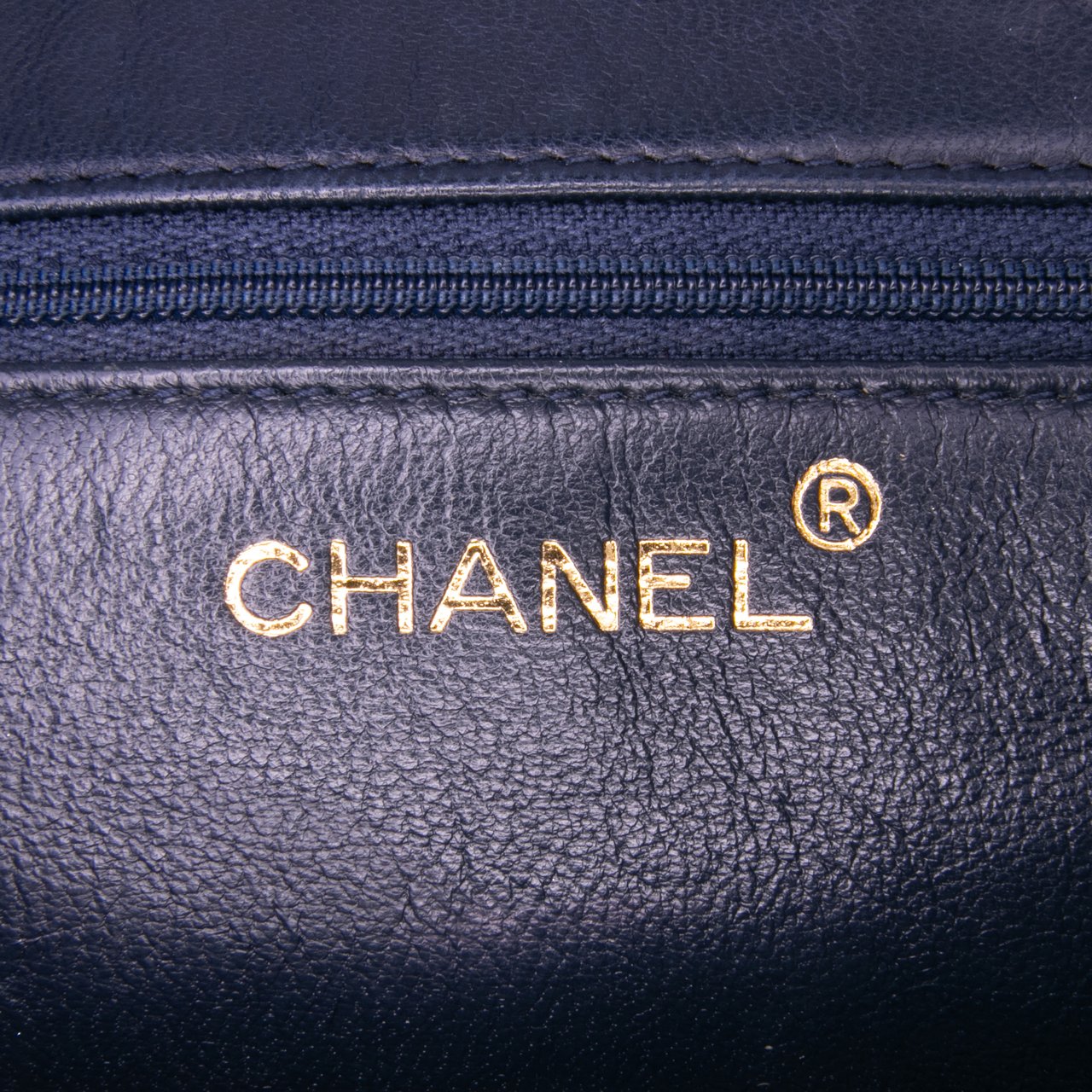 Chanel CC Quilted Lambskin Tassel Flap Blauw