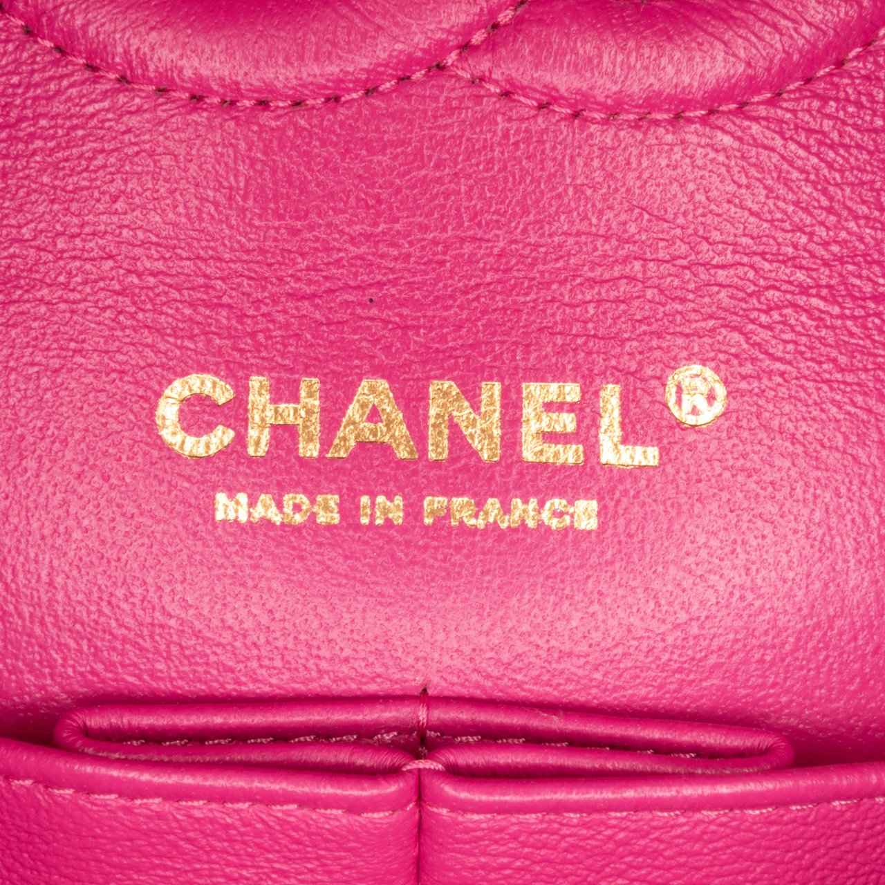 Chanel Medium Chevron Lambskin Double Flap Roze