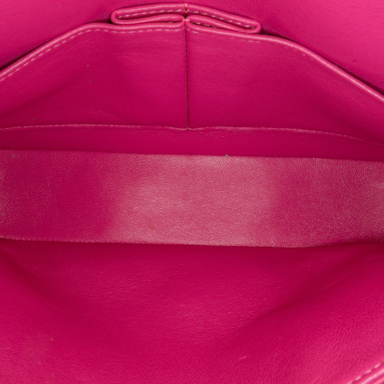 Chanel Medium Chevron Lambskin Double Flap Roze