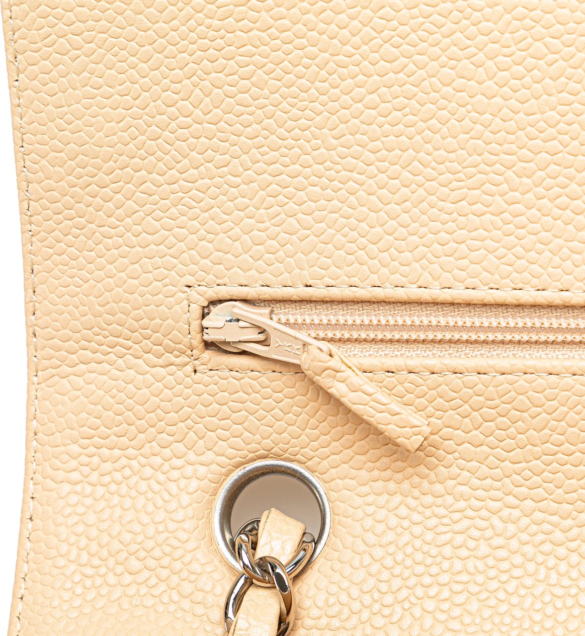 Chanel Medium Classic Caviar Double Flap Bruin