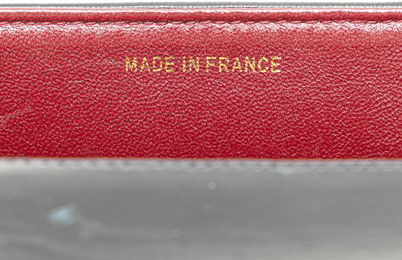 Chanel Lambskin Mademoiselle Kelly Top Handle Bag Zwart