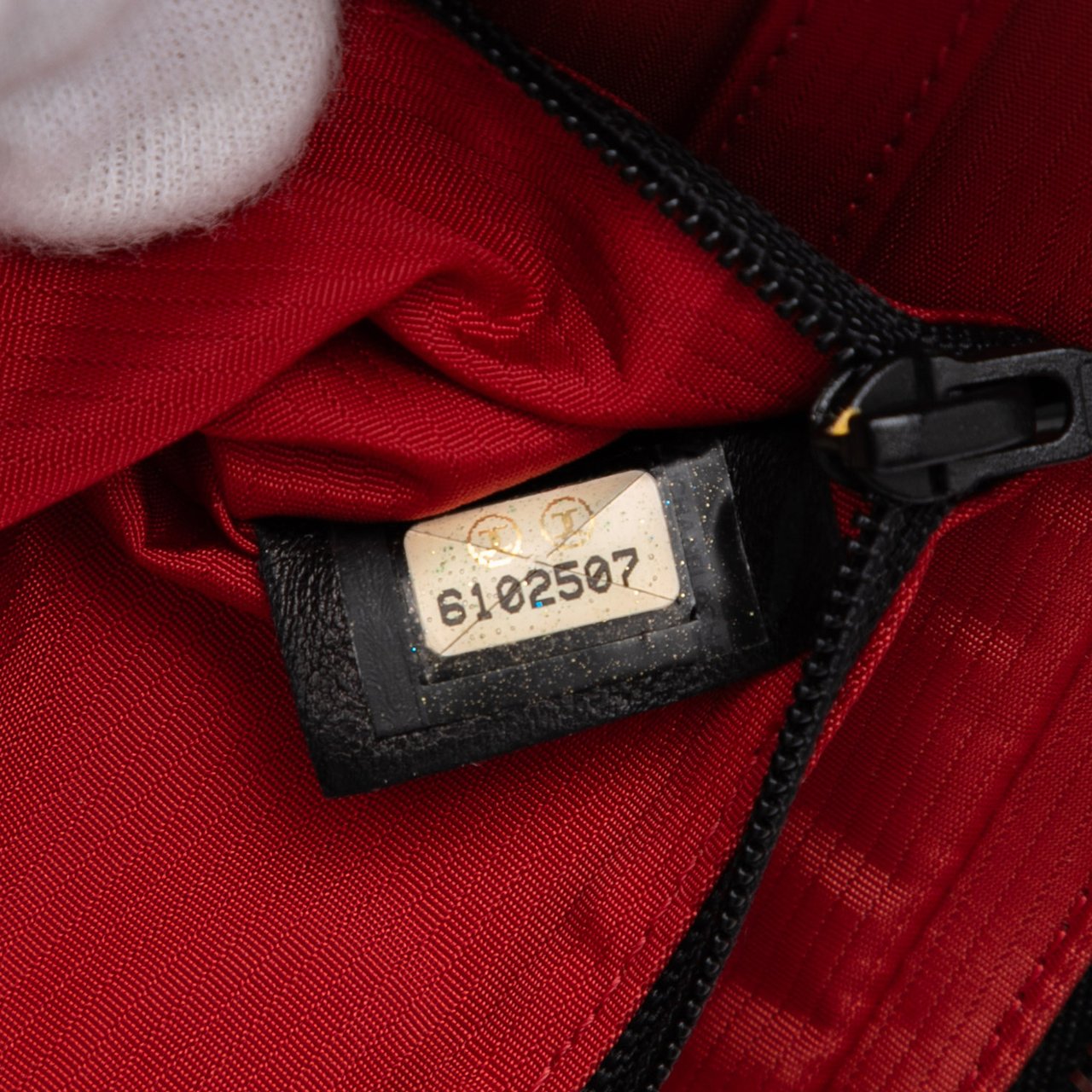 Chanel Old Travel Line Nylon Pouch Zwart