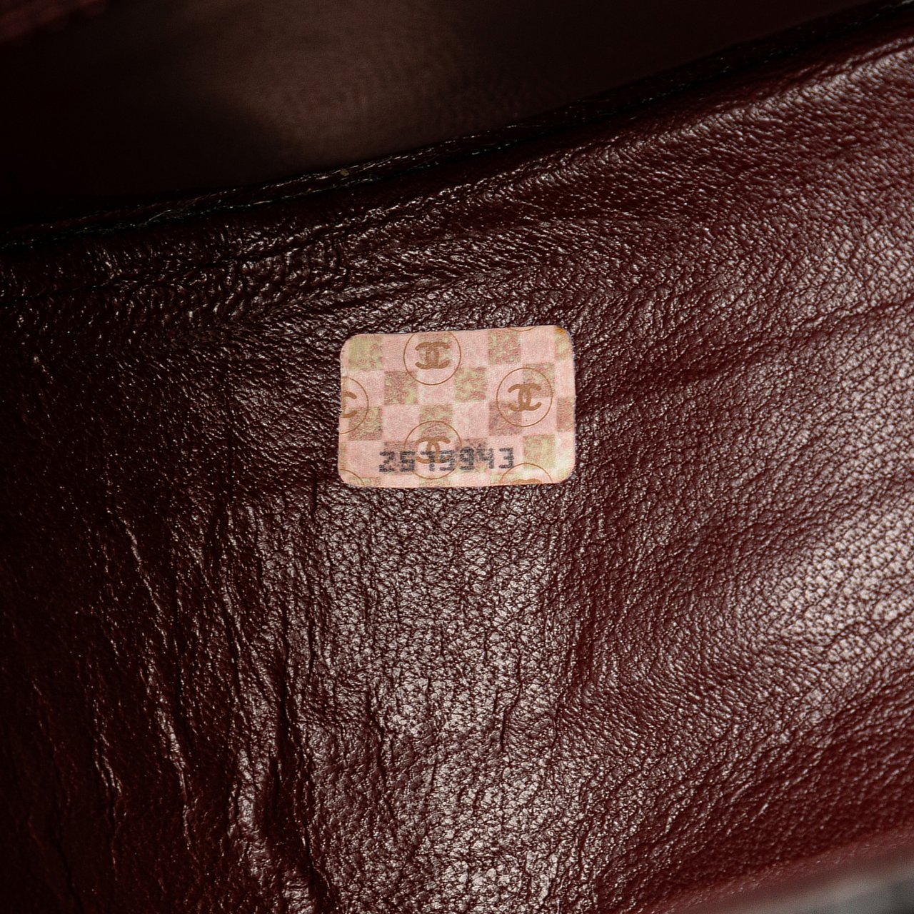 Chanel CC Quilted Lambskin Chain Flap Zwart