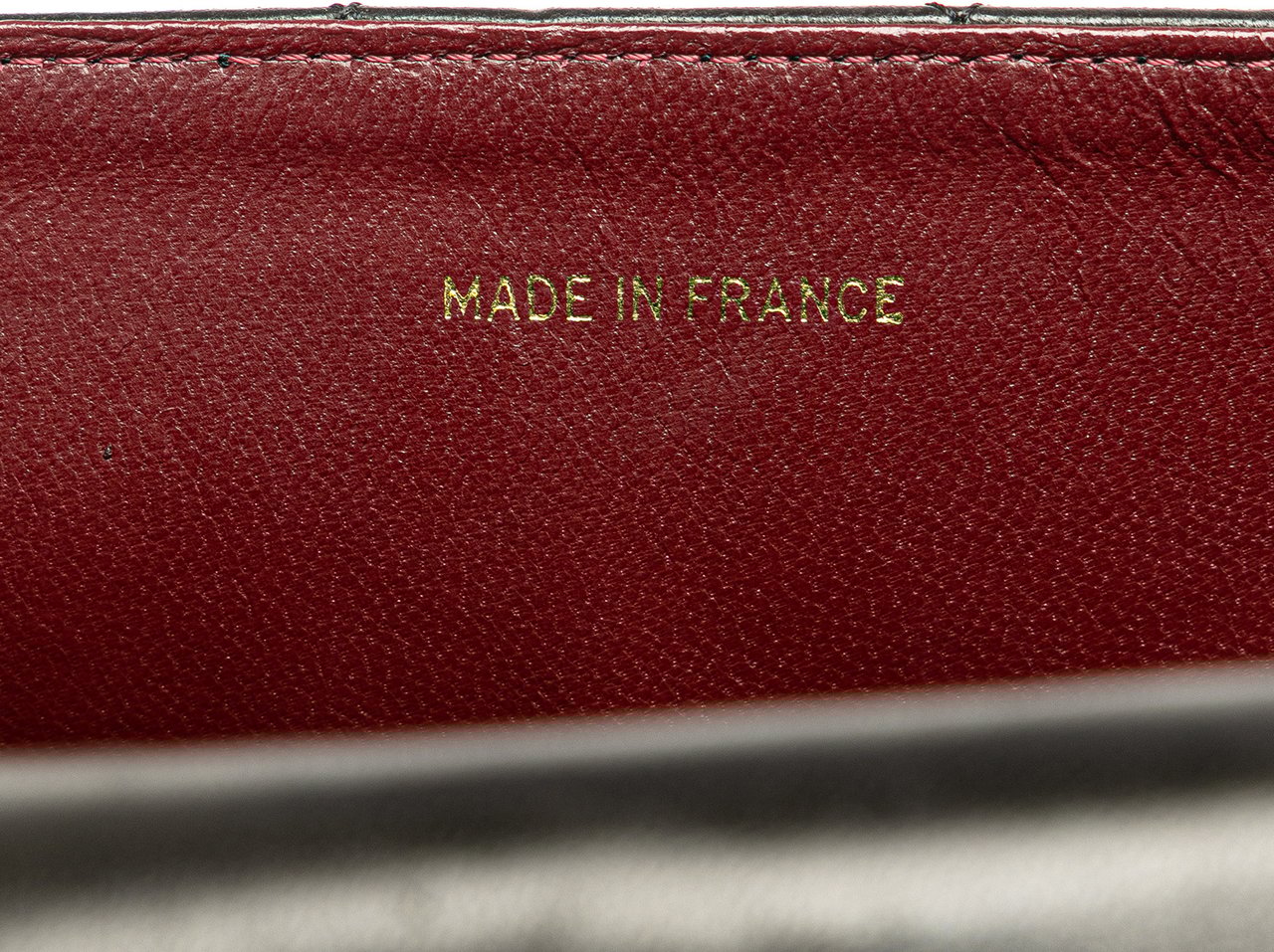 Chanel CC Quilted Lambskin Chain Flap Zwart