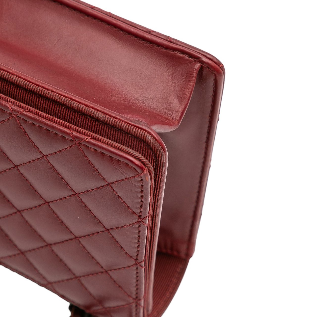 Chanel Small Quilted Lambskin Ballerine Flap Bag Rood