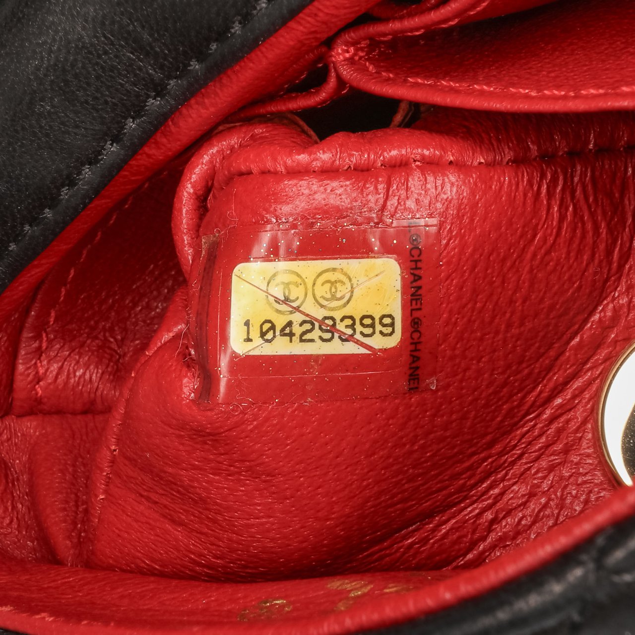 Chanel Micro Quilted Lambskin Single Flap Zwart