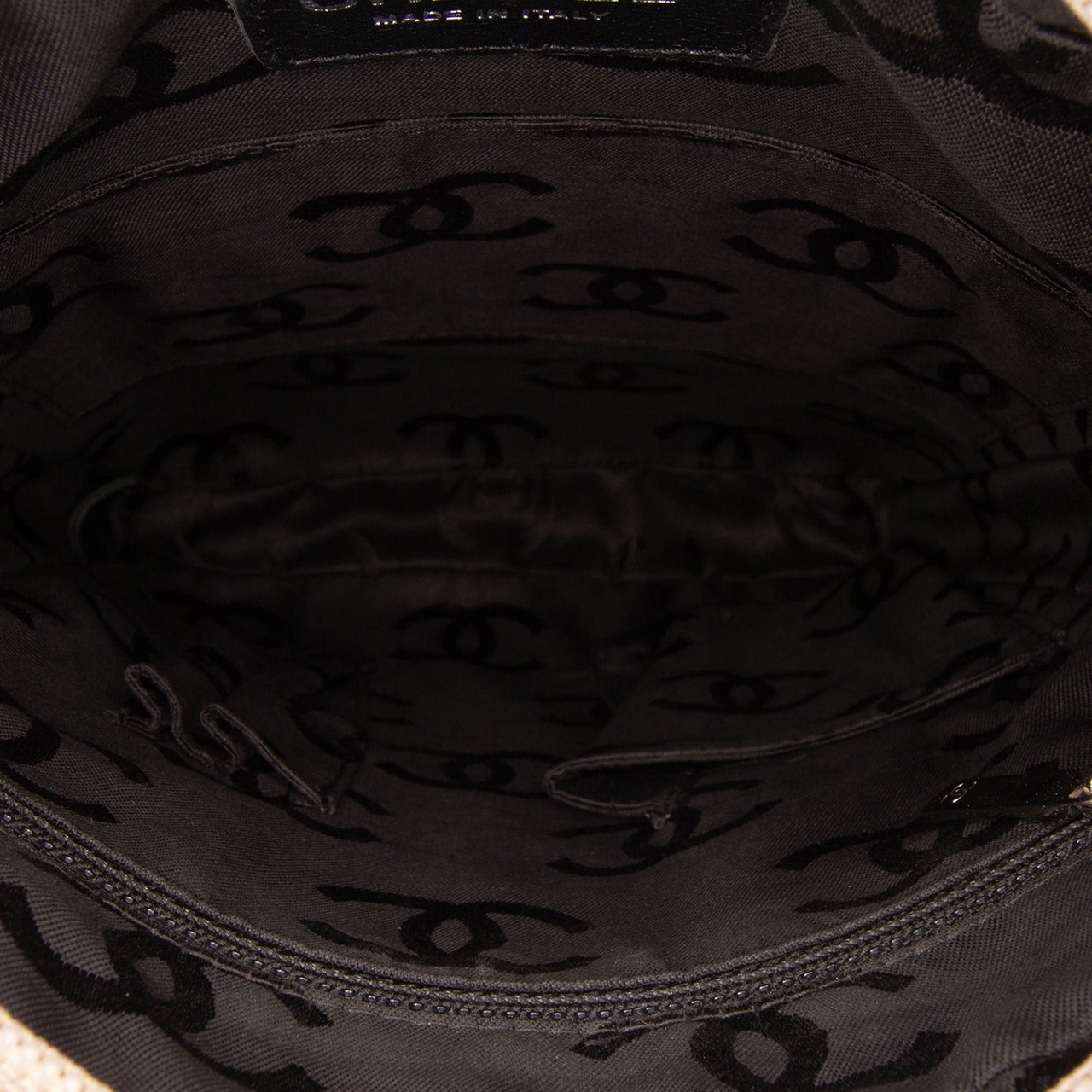 Chanel Lambskin Cambon Ligne Crossbody Bruin