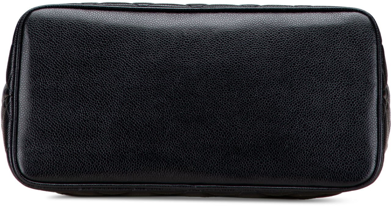 Chanel Caviar Medallion Tote Zwart