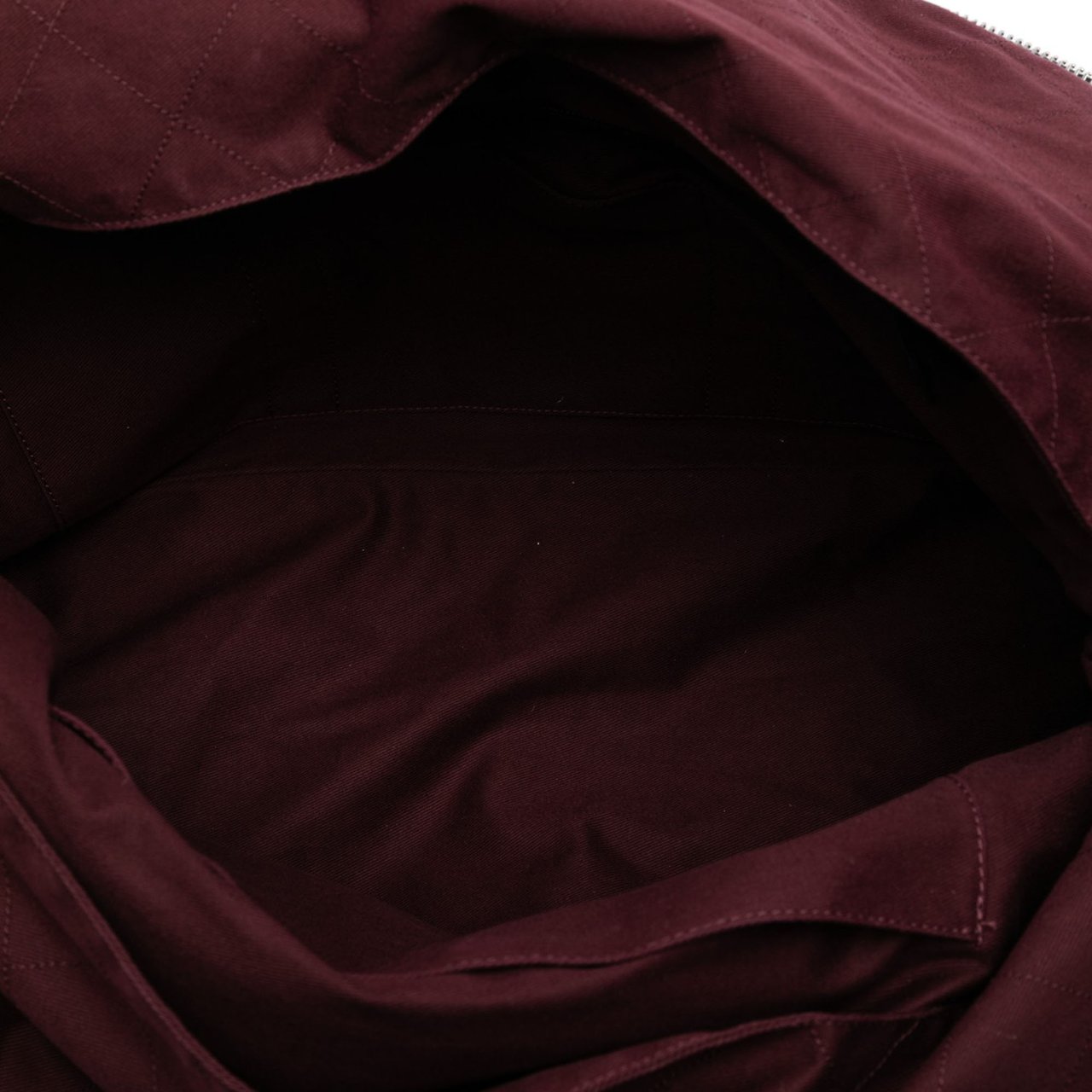 Chanel XL Quilted Coated Canvas Horizontal Sport Weekender Zwart