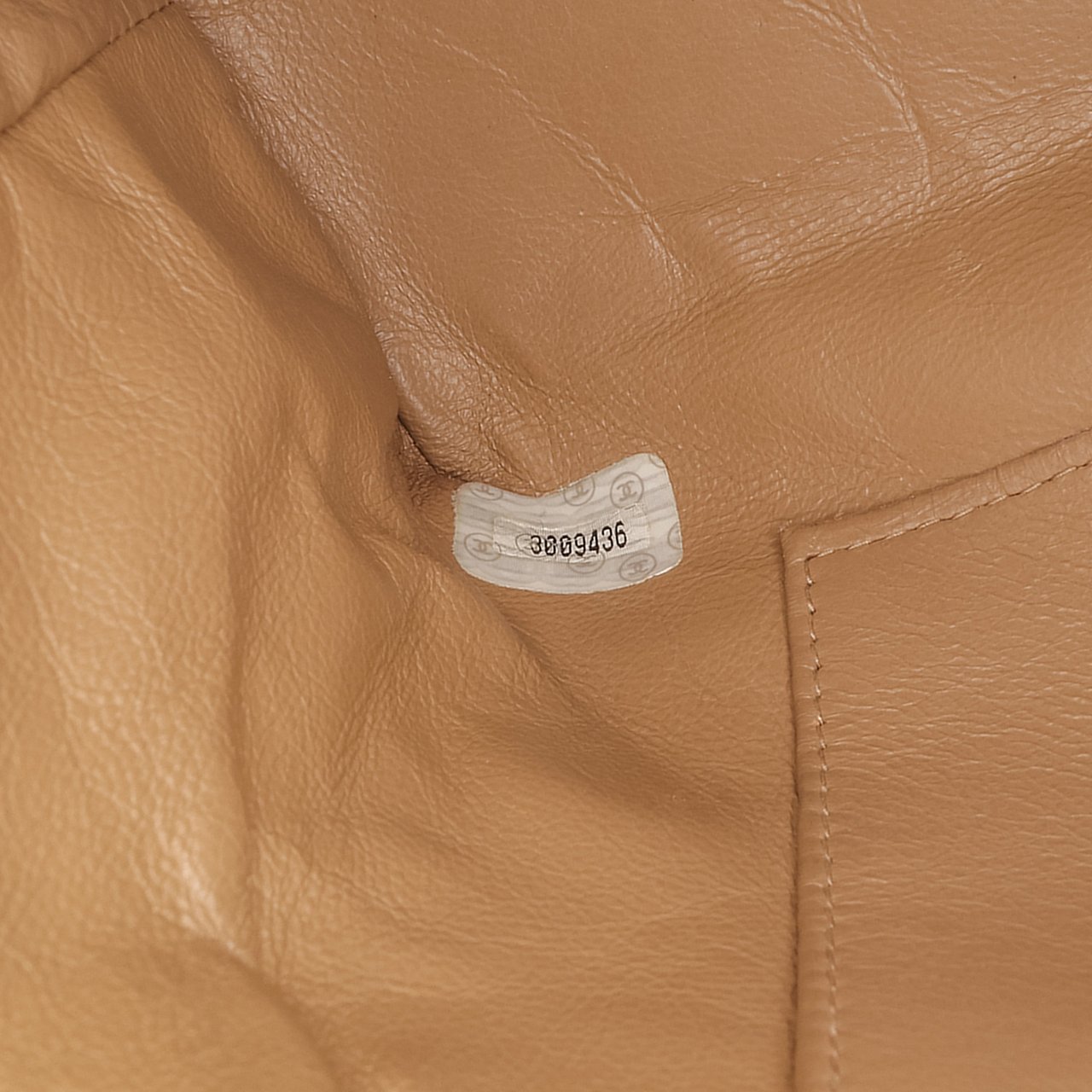 Chanel Quilted Lambskin Sun Charm Chain Crossbody Bruin