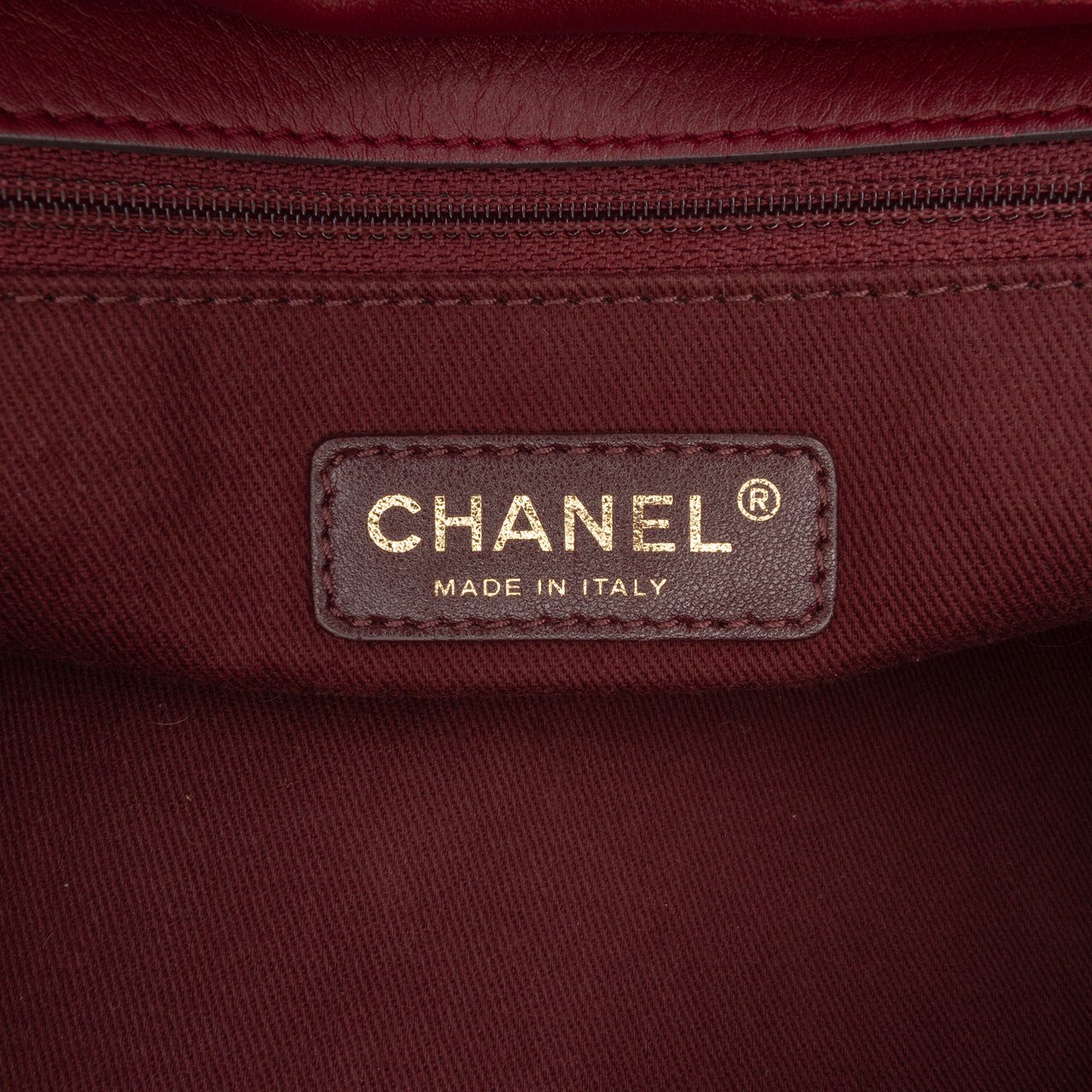 Chanel Small Quilted Calfskin Perfect Edge Tote Rood