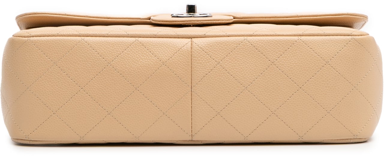 Chanel Jumbo Classic Caviar Double Flap Bruin