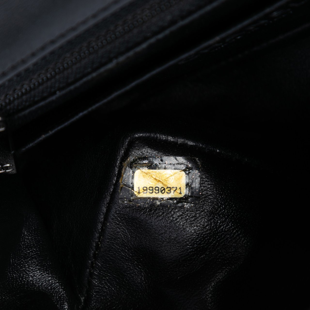 Chanel Mini Square Classic Patent Single Flap Zwart