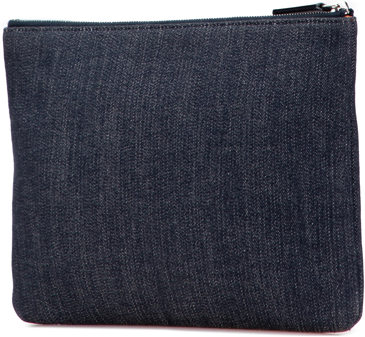 Chanel Medium Denim Deauville O Case Clutch Grijs